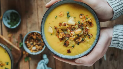 <b>Apfel-Pastinaken</b>-Suppe
                  