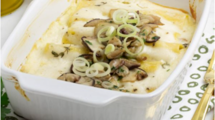 <b>Cannelloni </b>mit Steinpilzen und Lauch&nbsp;
                  