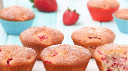 <b>Erdbeer</b>-Joghurt-<b>Muffins
                  </b>