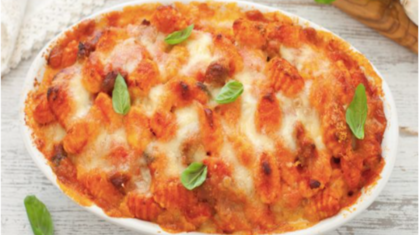 Gebackene <b>Gnocchi </b>mit Südtiroler Heumilch-Mozzarella
                  