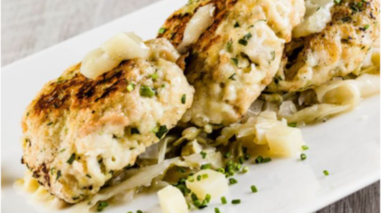 <b>Südtiroler </b>Kaspressknödel&nbsp;
                  